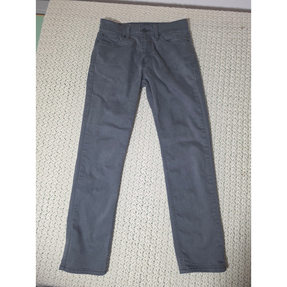 Levi's 511 Slim Fit Jeans Mens 29x30 Gray Charcoal Denim Pants